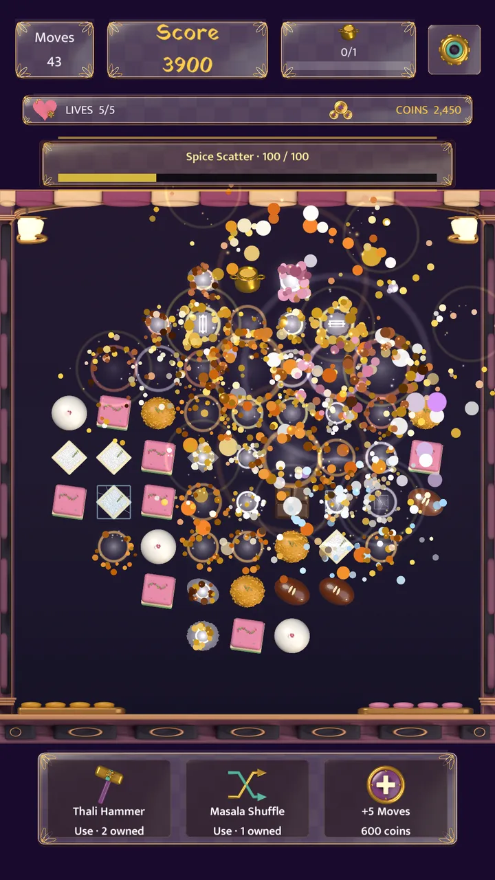 Spice Scatter bursting across the board
